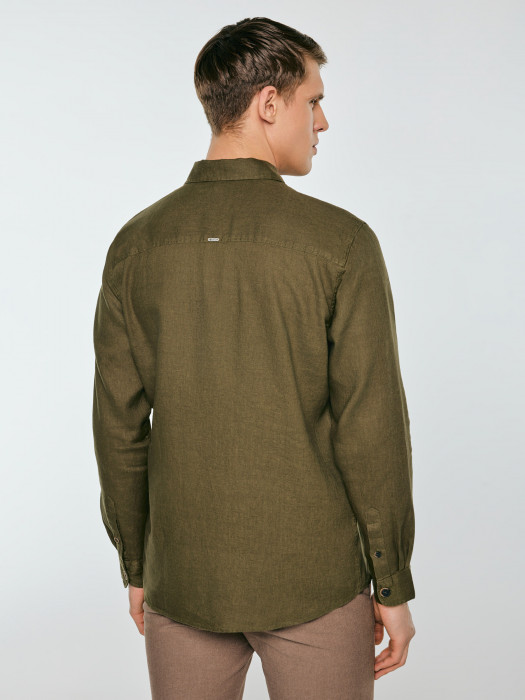 Pánska ľanová košeľa WORKELIN 303